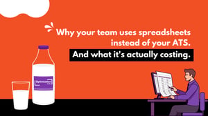 Why your team uses spreadsheets instead of your ATS, and what it's actually costing